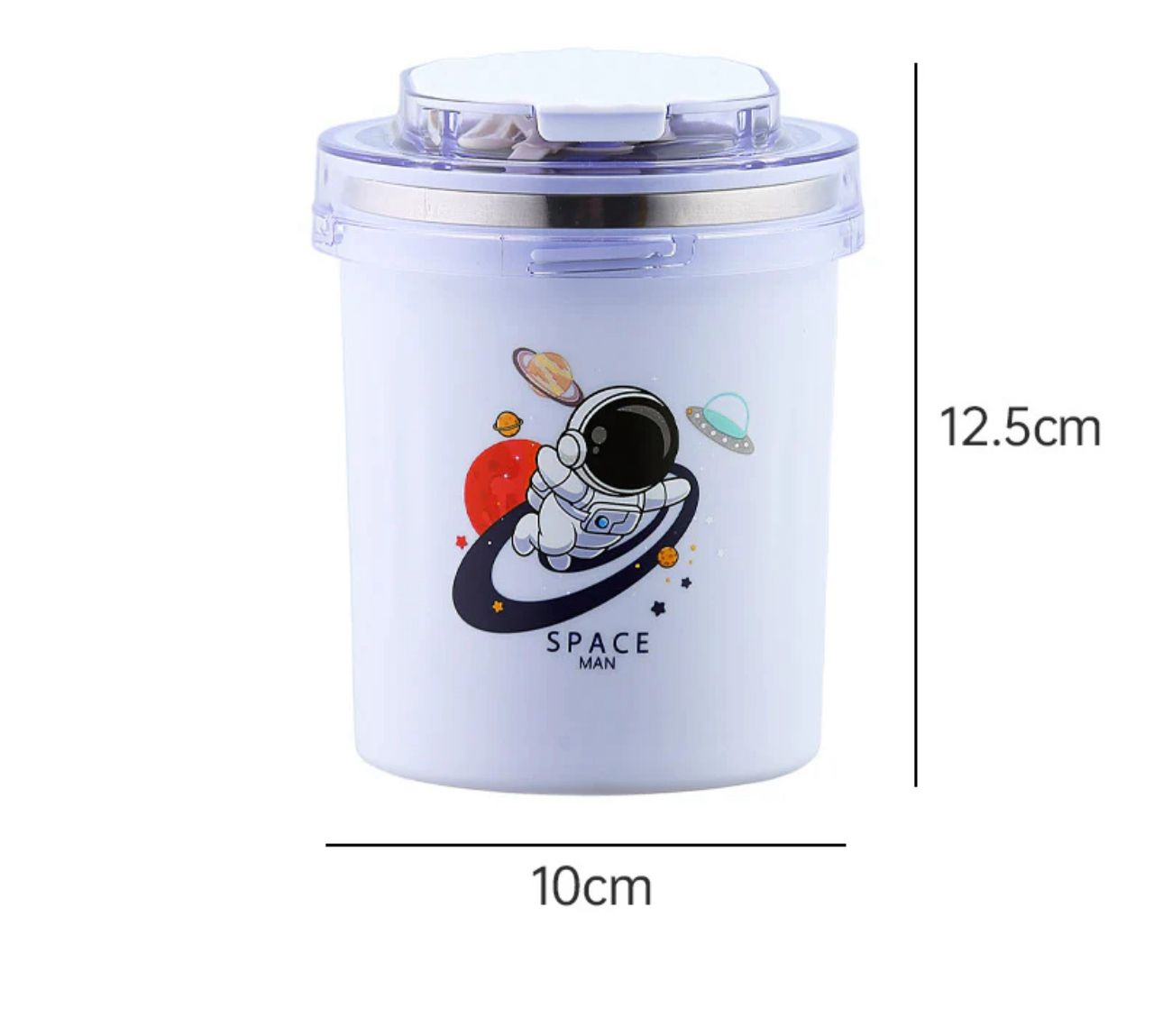 Cartoon Printed Stainless Steel Cup/Mug - 530ml