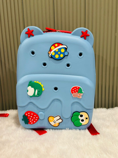 Trendy Silicone EVA Cartoon Bag For kids- Crocs