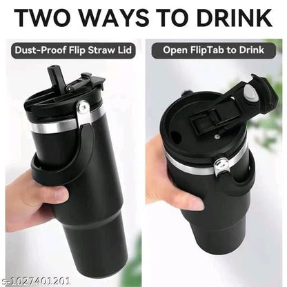 Tumbler 890ml Double Drink Cap With Handle