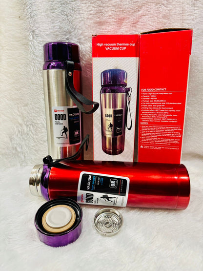 Premium Vacuum Insulated Travel Flask 1000ml