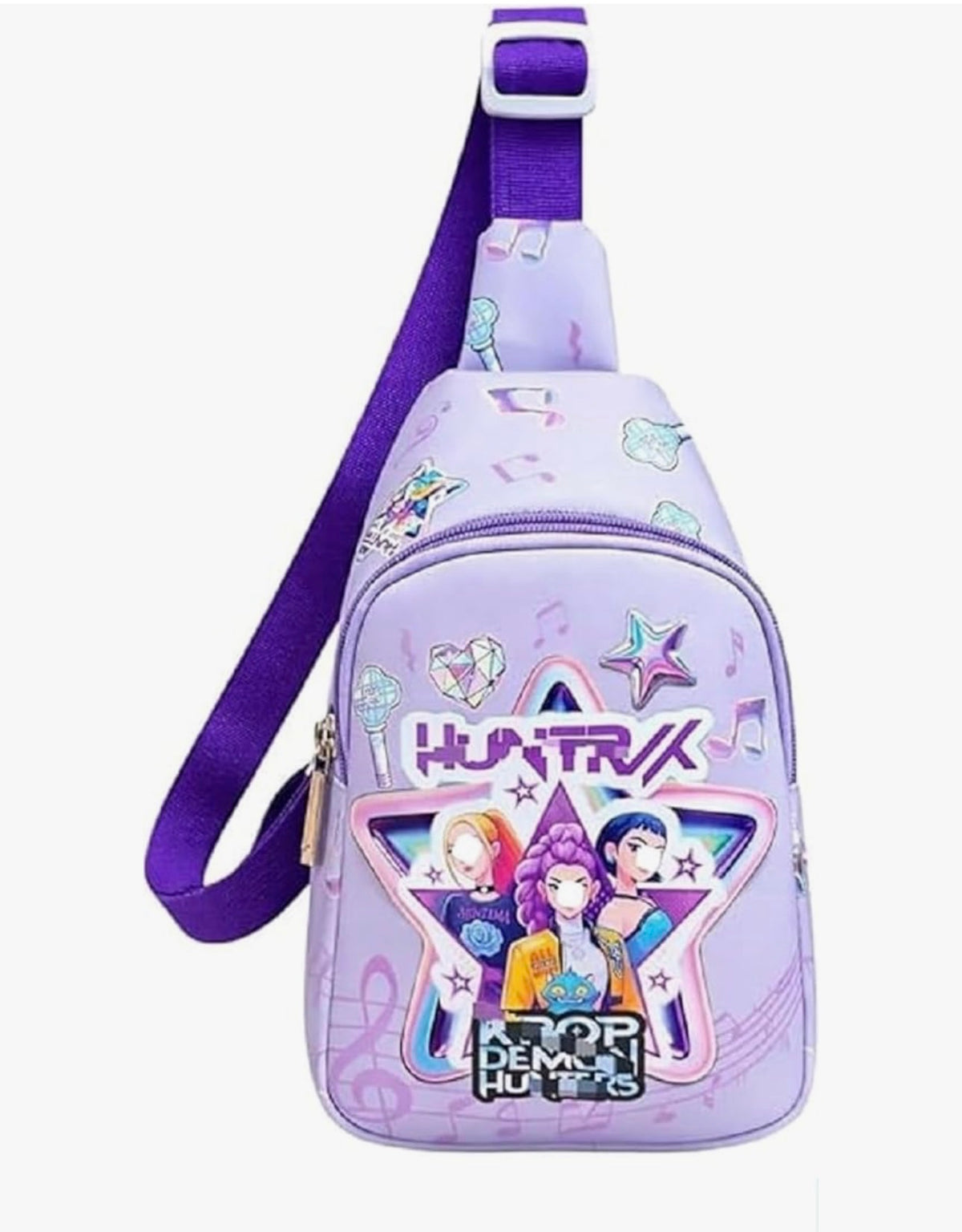 K-Pop Crossbody Chest Bag for Kids – Adjustable Strap