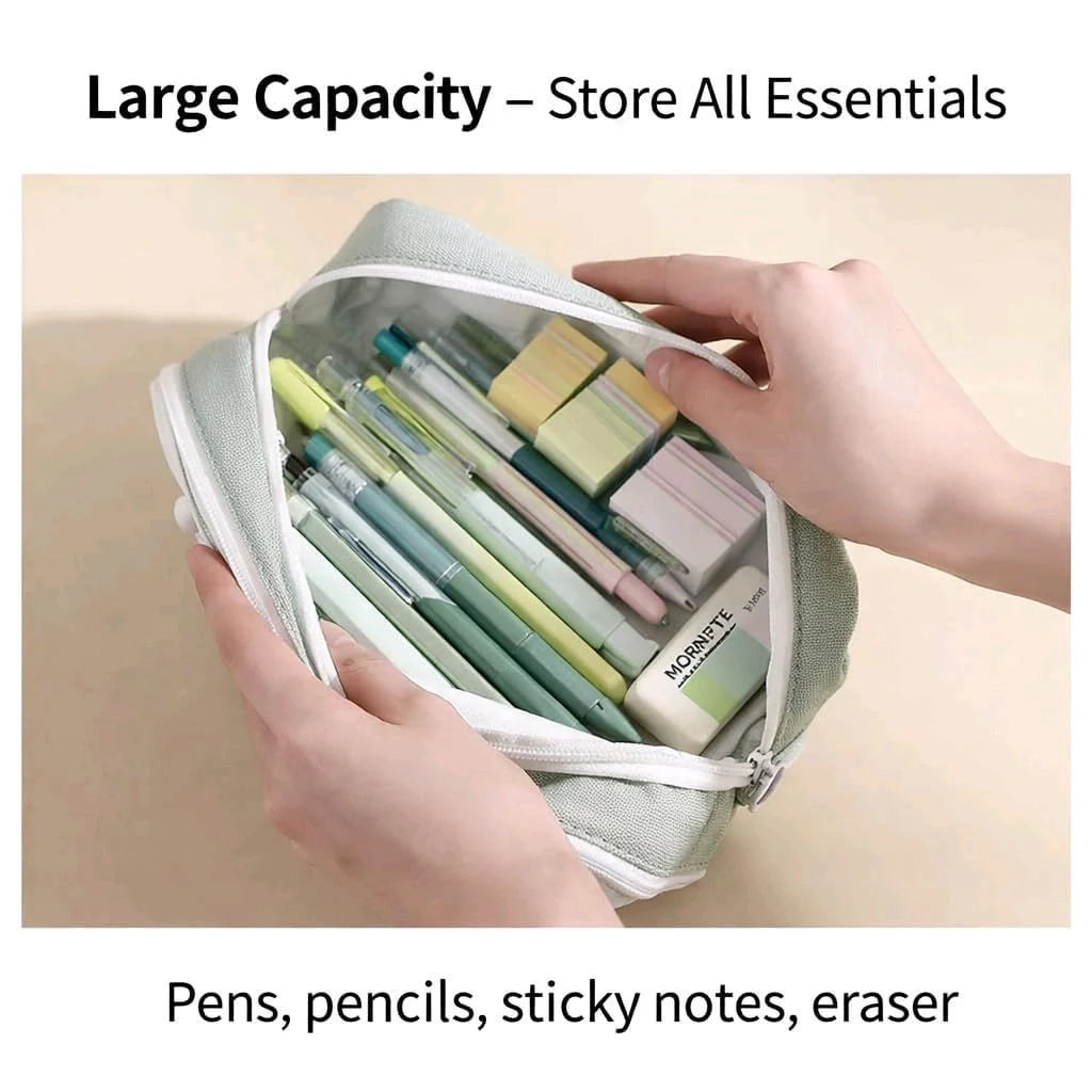Pencil Pouch Panda - Green