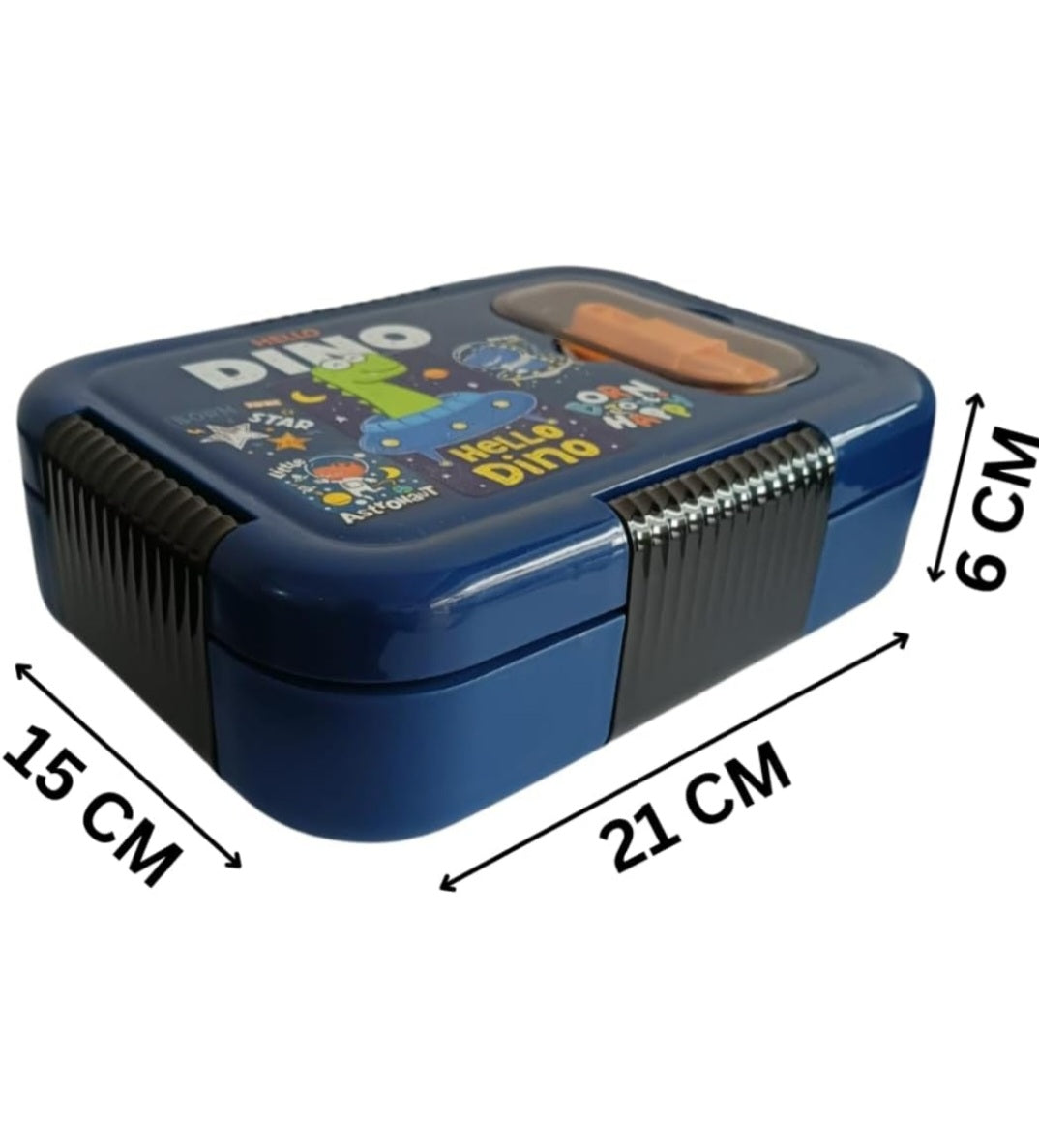 Stainless Steel Lunch Box with 3 Compartment