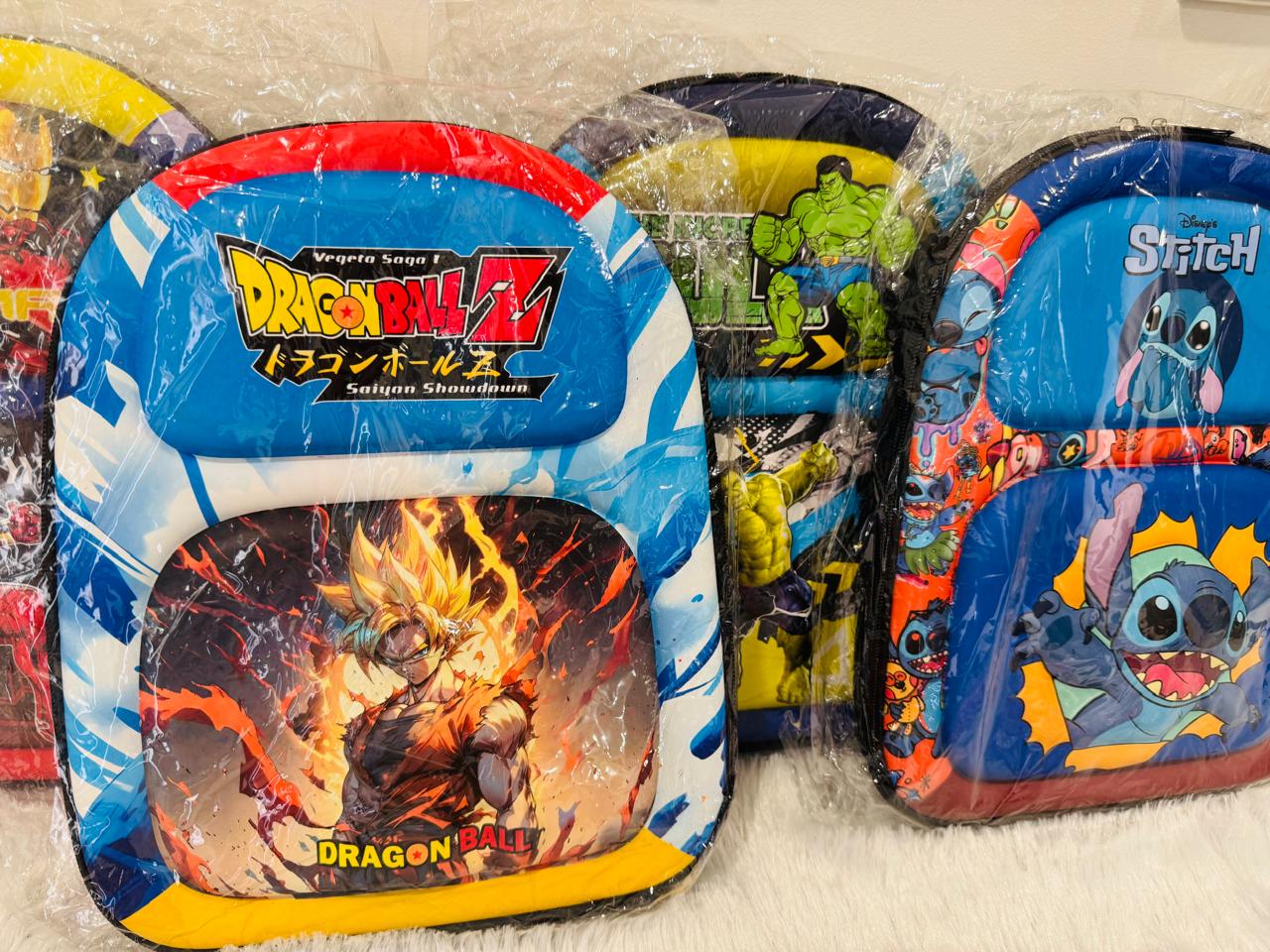 Superhero Theme 3D Hard Top School Bag for Kindergarten Kids | Birthday Gift 🎒