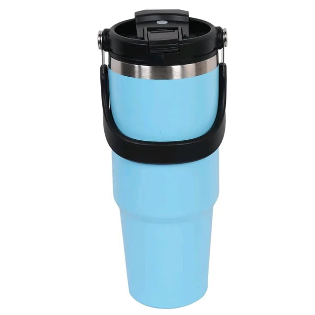 Tumbler 890ml Double Drink Cap With Handle