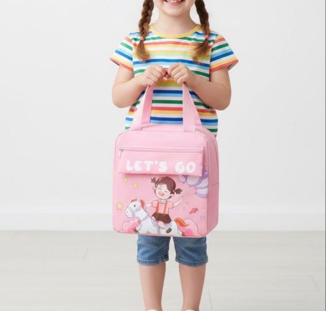 Kids Insulated Character Lunch Bags
