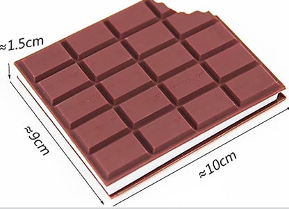 Chocolate Fragrance & Chocolate-Shaped Notebook