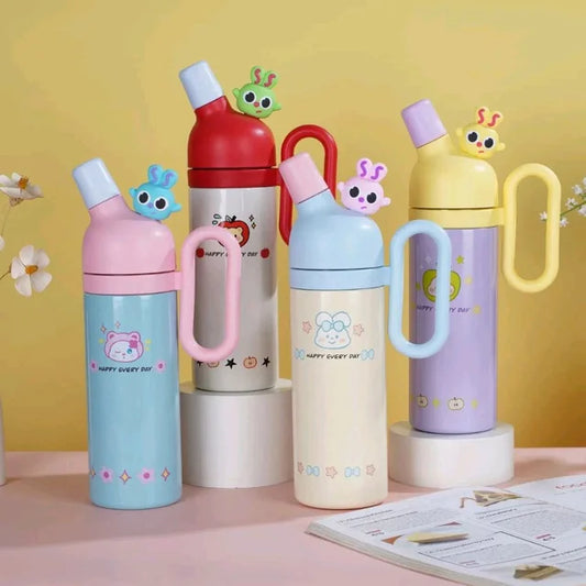 Kawaii Little Angel Insulated Cartoon Doll Tumbler (800ml)