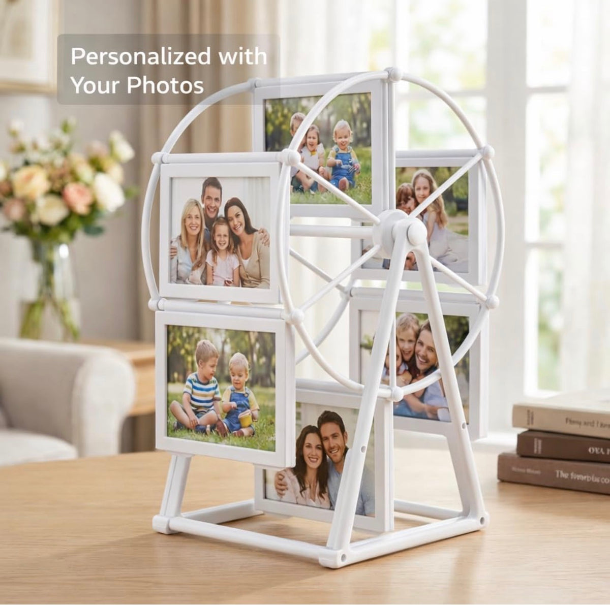 Customized Rotating Ferris Wheel Photo Frame