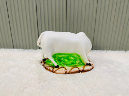 Perfy Handicrafts Kamadhenu/Gomatha/Cow with Calf - Big Size