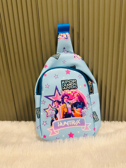 K-Pop Crossbody Chest Bag for Kids – Adjustable Strap
