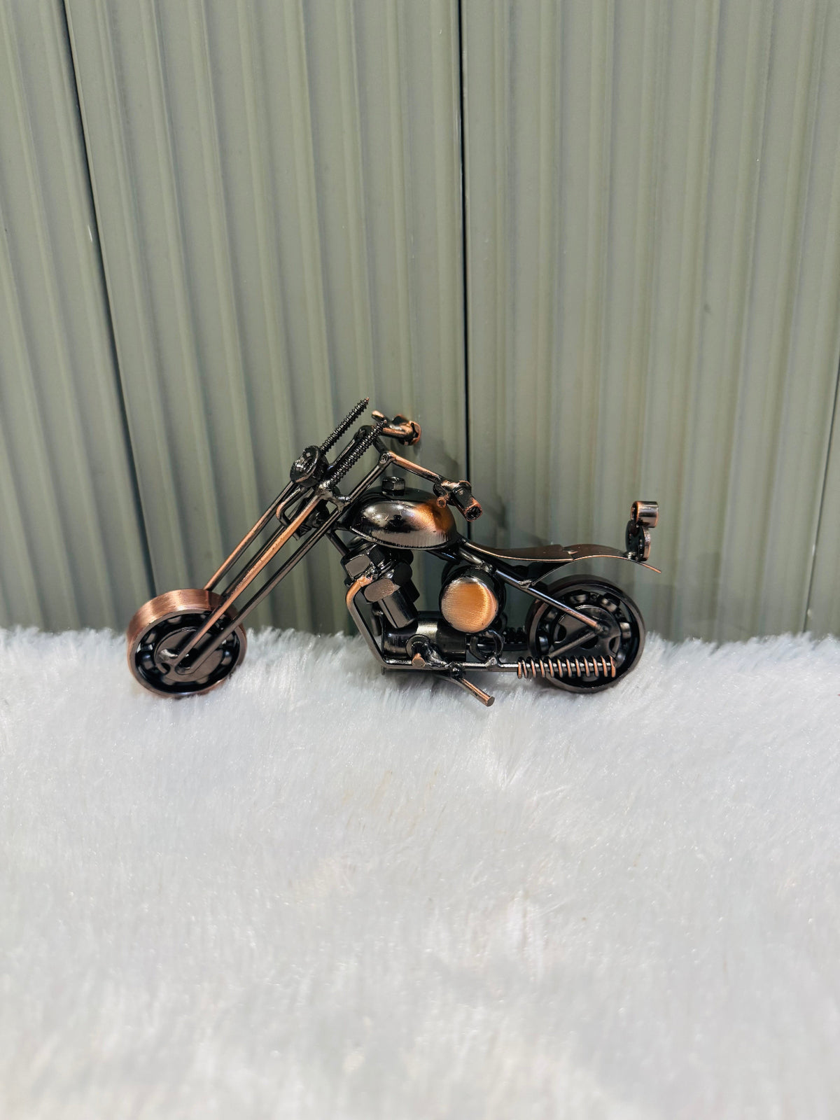 Metal Bike Miniature Decorative Iron Motorcycle Model