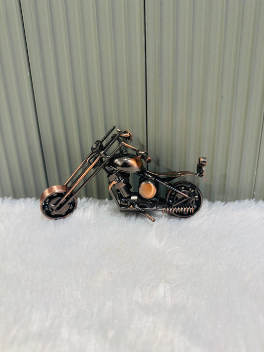 Metal Bike Miniature Decorative Iron Motorcycle Model