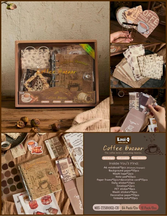 KAWAAI DAIRY JOURNAL SET - Coffee Bazaar