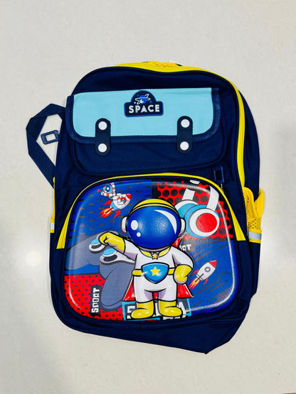 Space Character School Bag