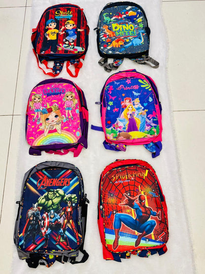 Dual Side Superhero School Bags