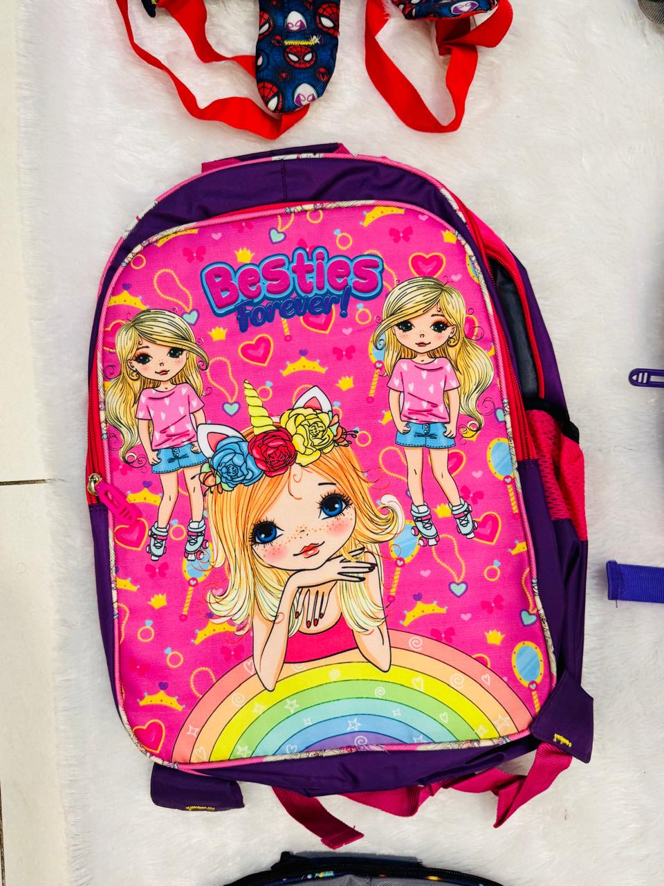 Dual Side Superhero School Bags