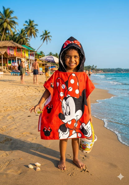 Hooded Towel for Kids | Bathrobes | Quick Dry Kids Towel | Soft Lightweight Baby Wrap for Beach
