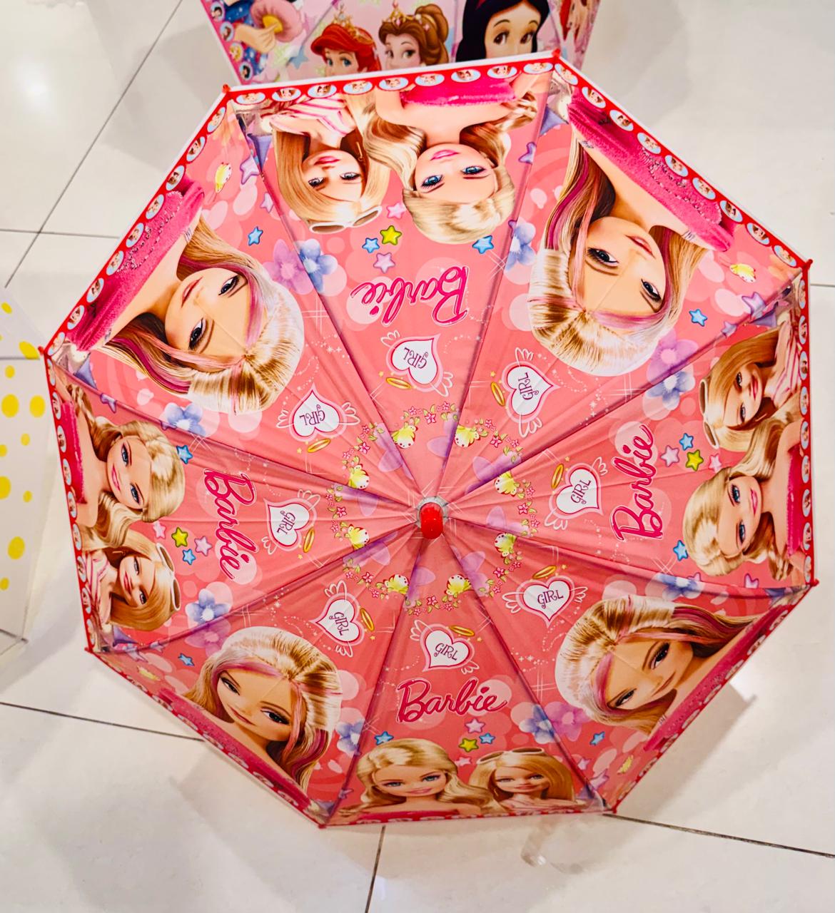 Character Print Umbrella for Kids | Colorful Cartoon Umbrella for Boys & Girls