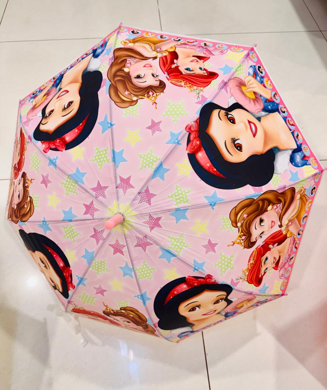 Character Print Umbrella for Kids | Colorful Cartoon Umbrella for Boys & Girls