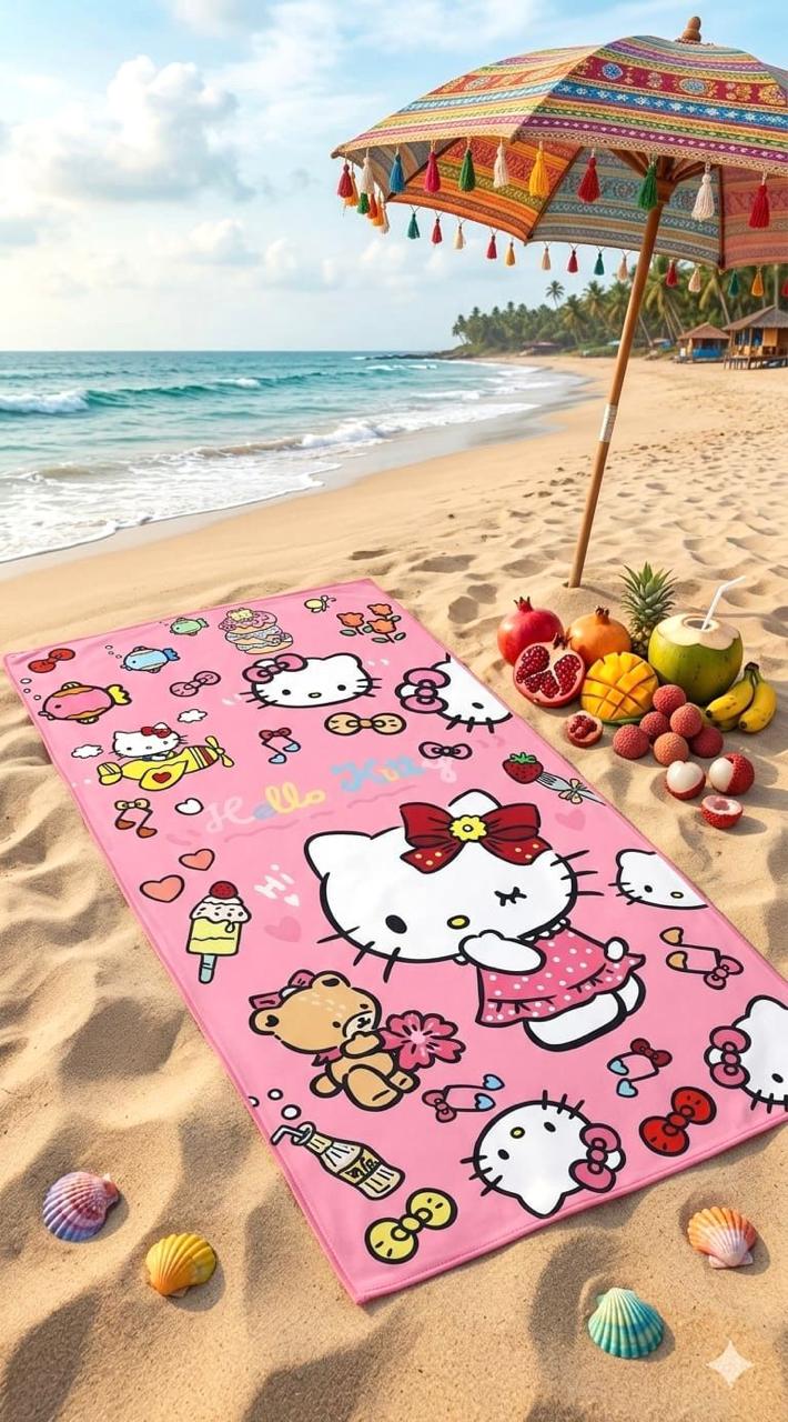 Kids Bath Towel for Boys & Girls | Ultra Soft & Quick Dry Towel for Bath, Beach & Swimming