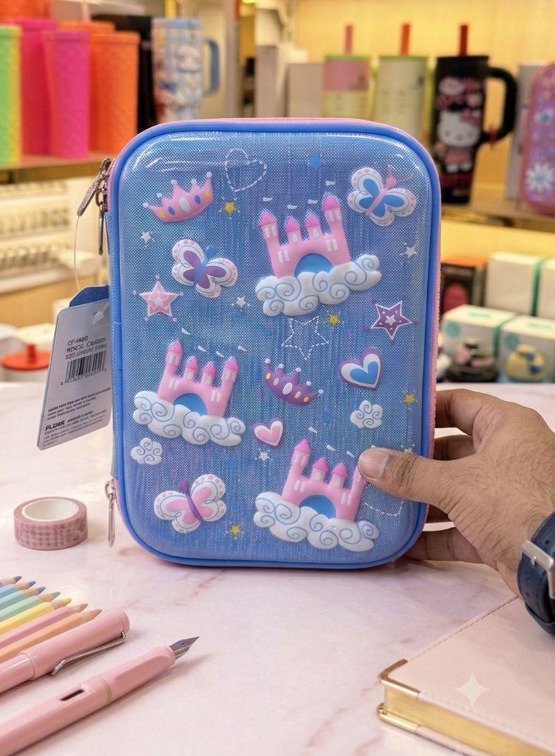 Premium Jumbo Pencil Pouch | Spacious Multi-Purpose Stationery Organizer for Kids