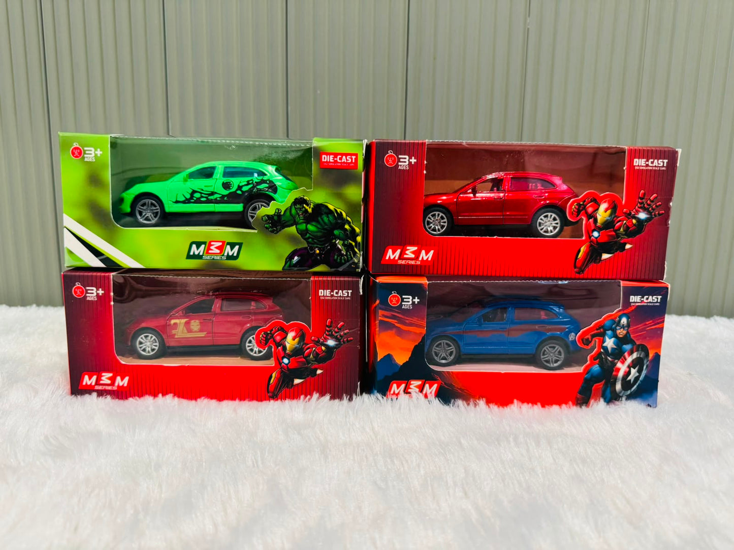 Die-Cast Avengers Car | Superhero Metal Toy Car for Kids