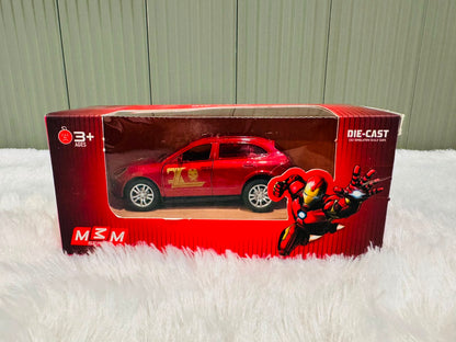 Die-Cast Avengers Car | Superhero Metal Toy Car for Kids