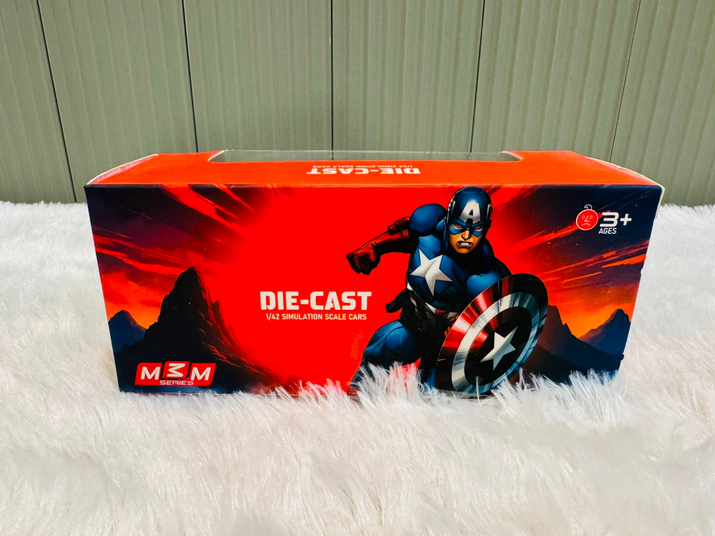 Die-Cast Avengers Car | Superhero Metal Toy Car for Kids