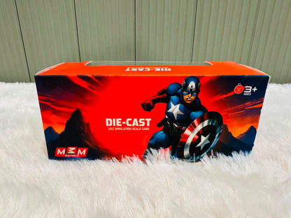 Die-Cast Avengers Car | Superhero Metal Toy Car for Kids