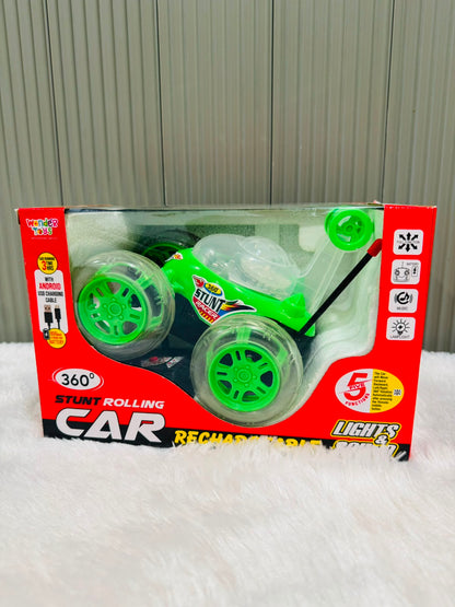 360° Stunt Rolling Car | Rotating Action Toy Car for Kids