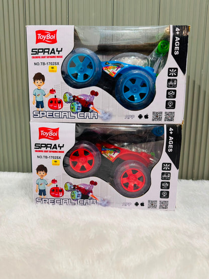 Stunt 360° Automatic Car | Rotating Action Toy Car with Lights & Stunt Performance