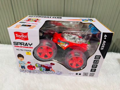 Stunt 360° Automatic Car | Rotating Action Toy Car with Lights & Stunt Performance