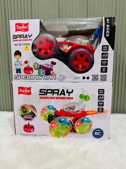 Stunt 360° Automatic Car | Rotating Action Toy Car with Lights & Stunt Performance