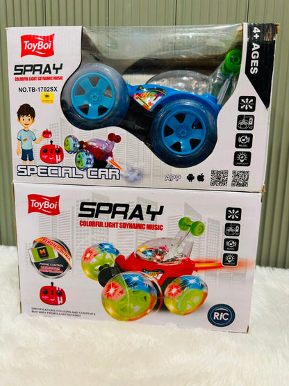 Stunt 360° Automatic Car | Rotating Action Toy Car with Lights & Stunt Performance