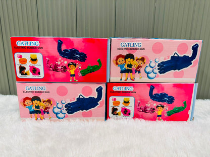 Bubble Launcher Machine Gun Toy