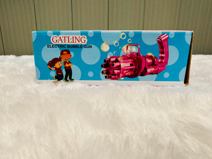 Bubble Launcher Machine Gun Toy