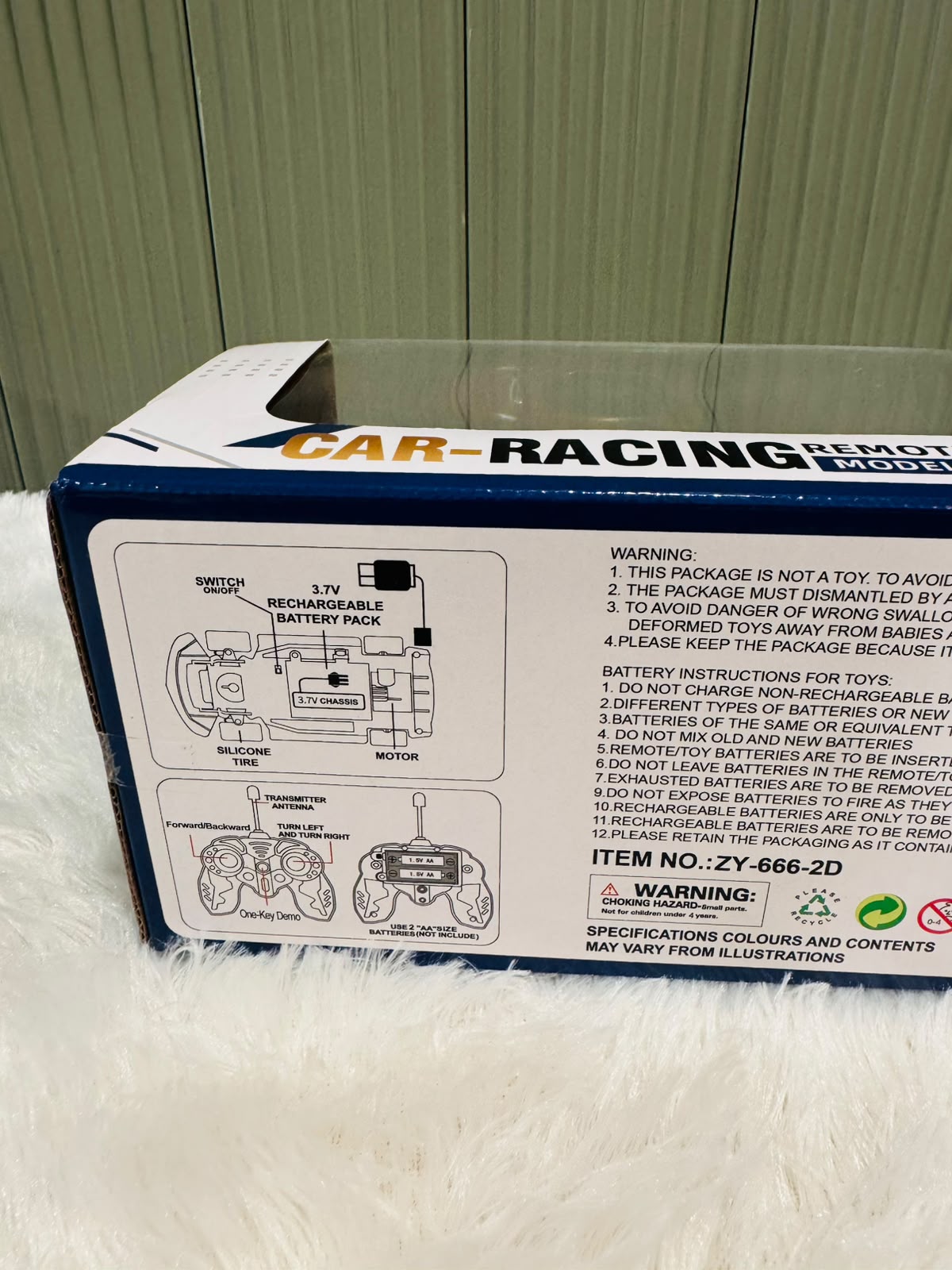 Racing Car Remote Control | High-Speed RC Toy Car for Kids