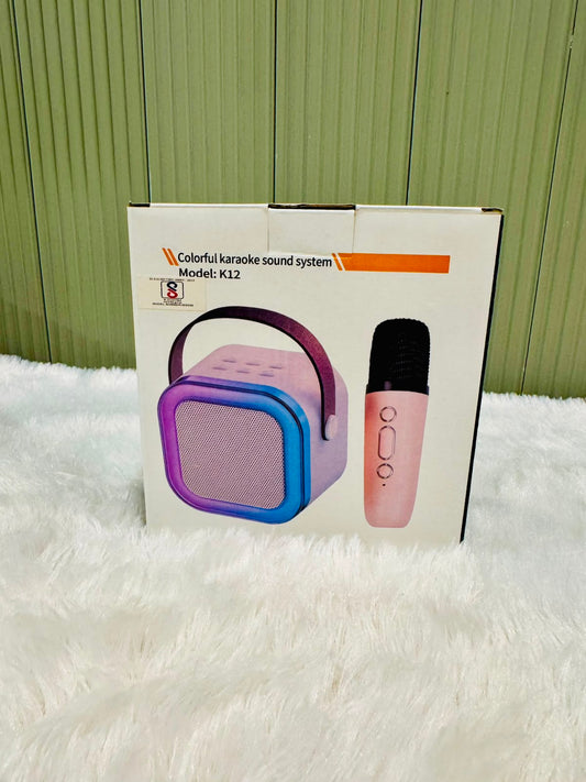 Wireless Karaoke Microphone with Built-in Speaker