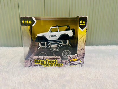 Bigfoot Metal Car – Thar Jeep | Die-Cast Off-Road Monster Truck Toy for Kids