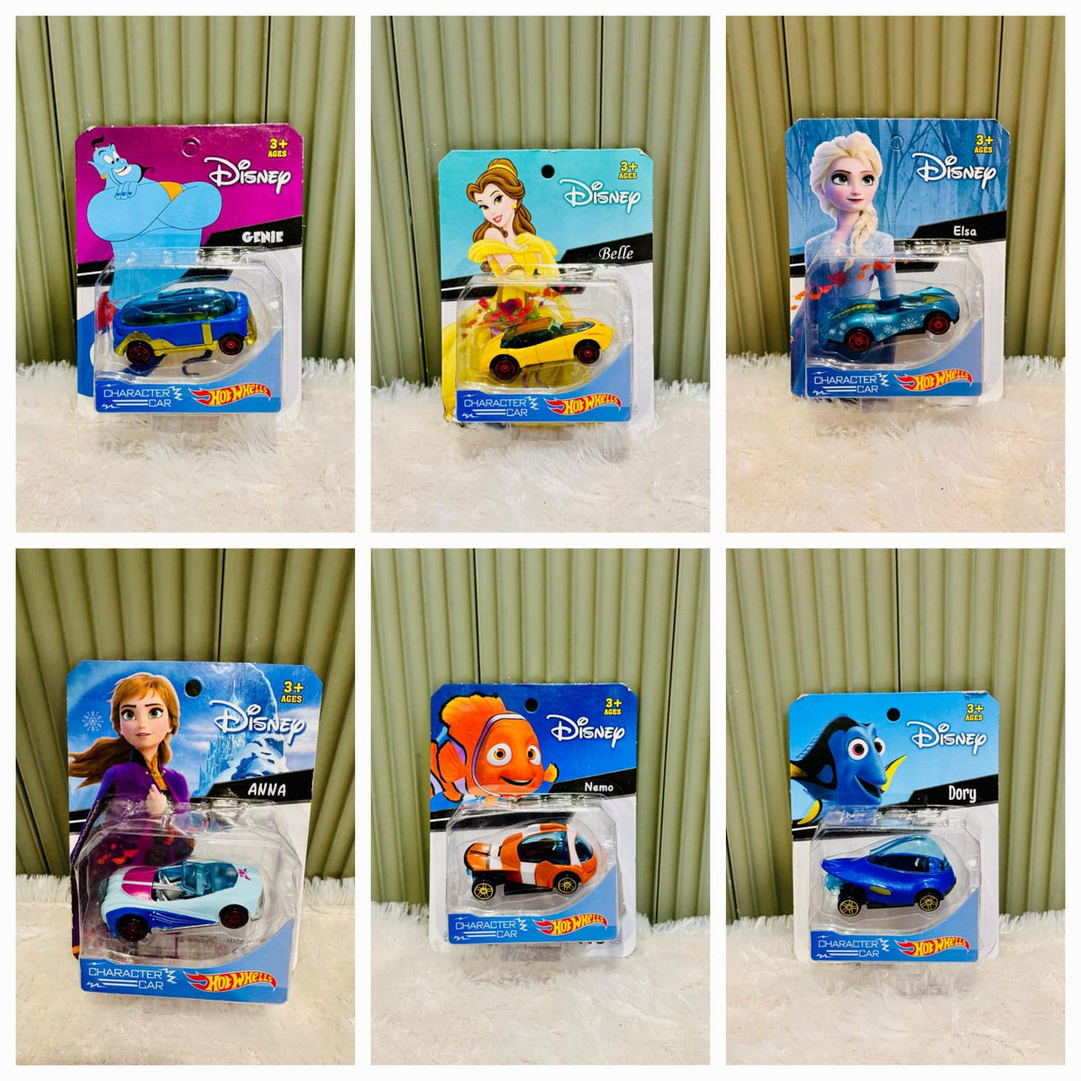 Disney Hot Wheels Car | Disney Character Die-Cast Toy Car for Kids & Collectors