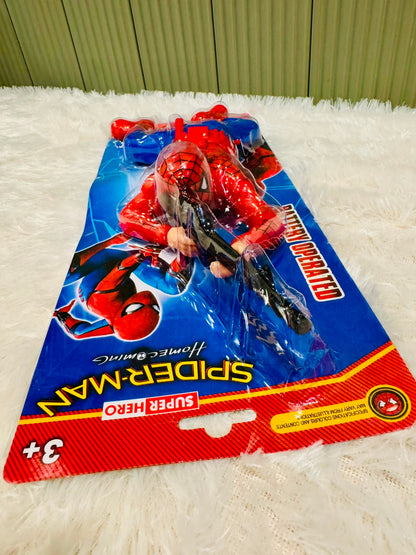 Crawling Pose Superhero Spider-Man Battery Operated Moving Toy | Action Figure for Kids