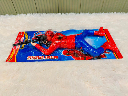 Crawling Pose Superhero Spider-Man Battery Operated Moving Toy | Action Figure for Kids