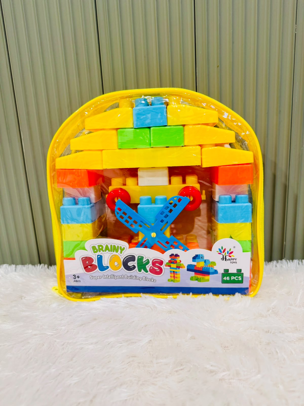 DIY Plastic Building Blocks for Kids | 46 Pieces Educational Construction Blocks | Creative Learning Toy for Boys & Girls