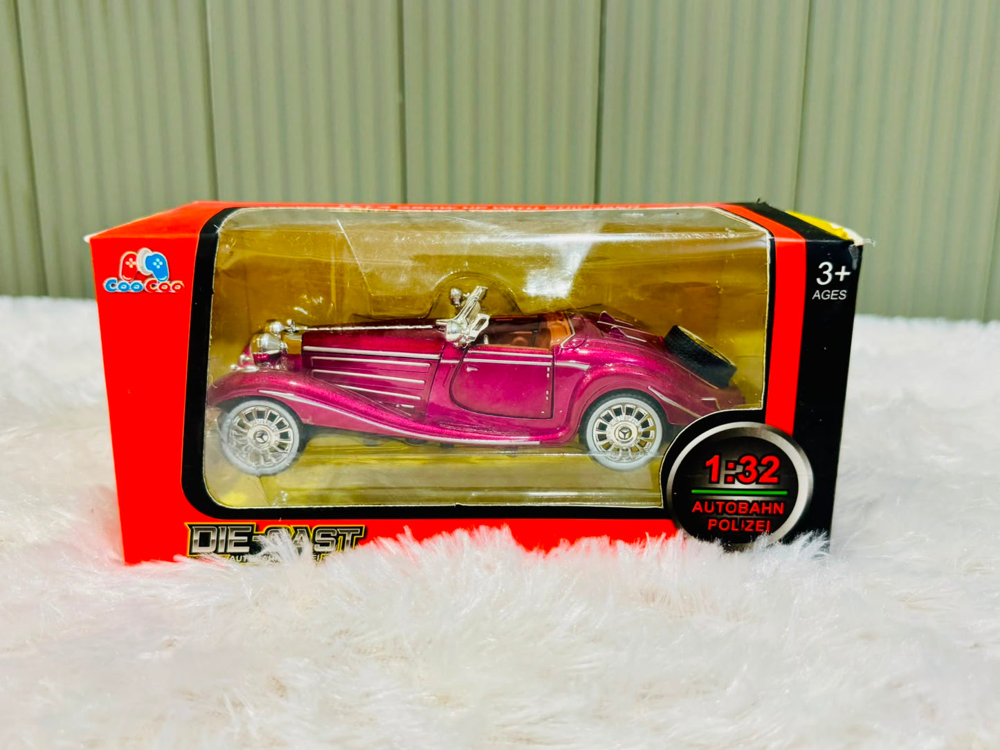Die-Cast Classic Vintage Car | Premium Metal Collectible Toy Car for Kids