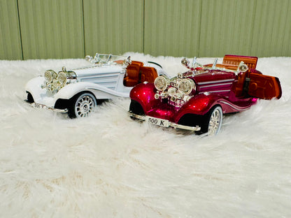 Die-Cast Classic Vintage Car | Premium Metal Collectible Toy Car for Kids