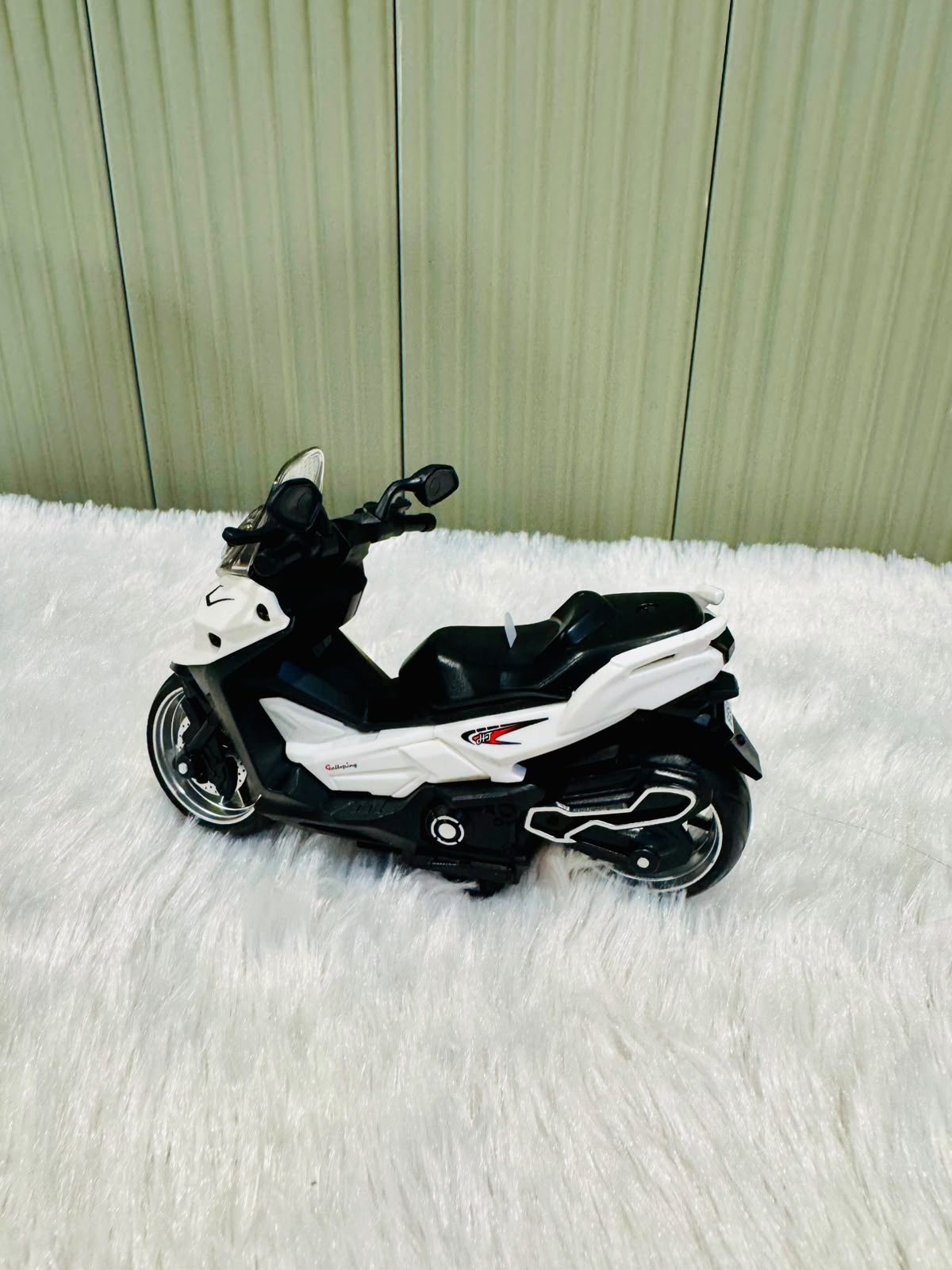 Friction Power Motorcycle | Light & Sound Pull Back Toy | Suitable for Kids & Toddlers