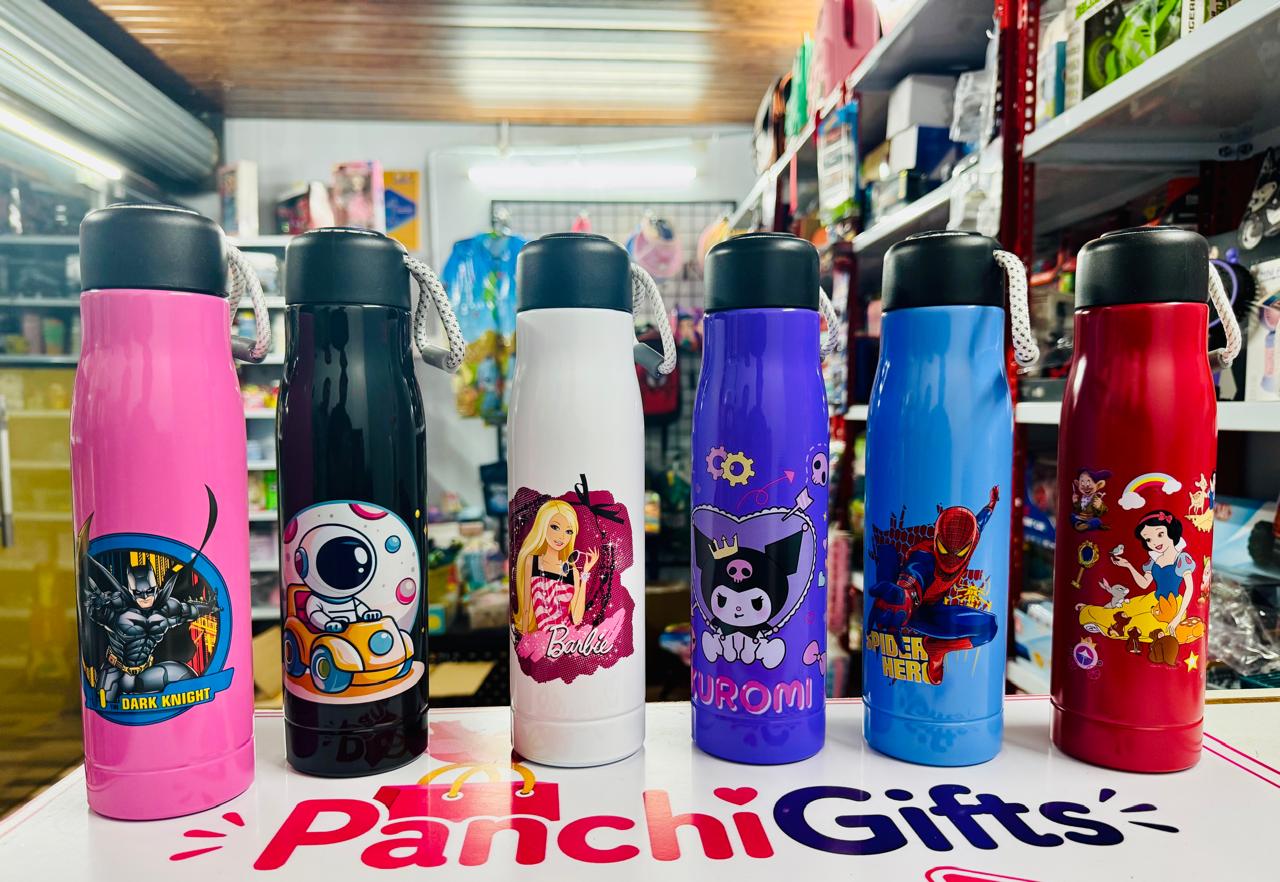 Cartoon Printed Stainless Steel Water Bottle 750ml