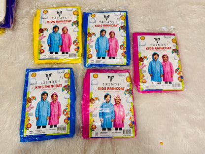 Multicolor Raincoat | Waterproof Lightweight Raincoat for Kids