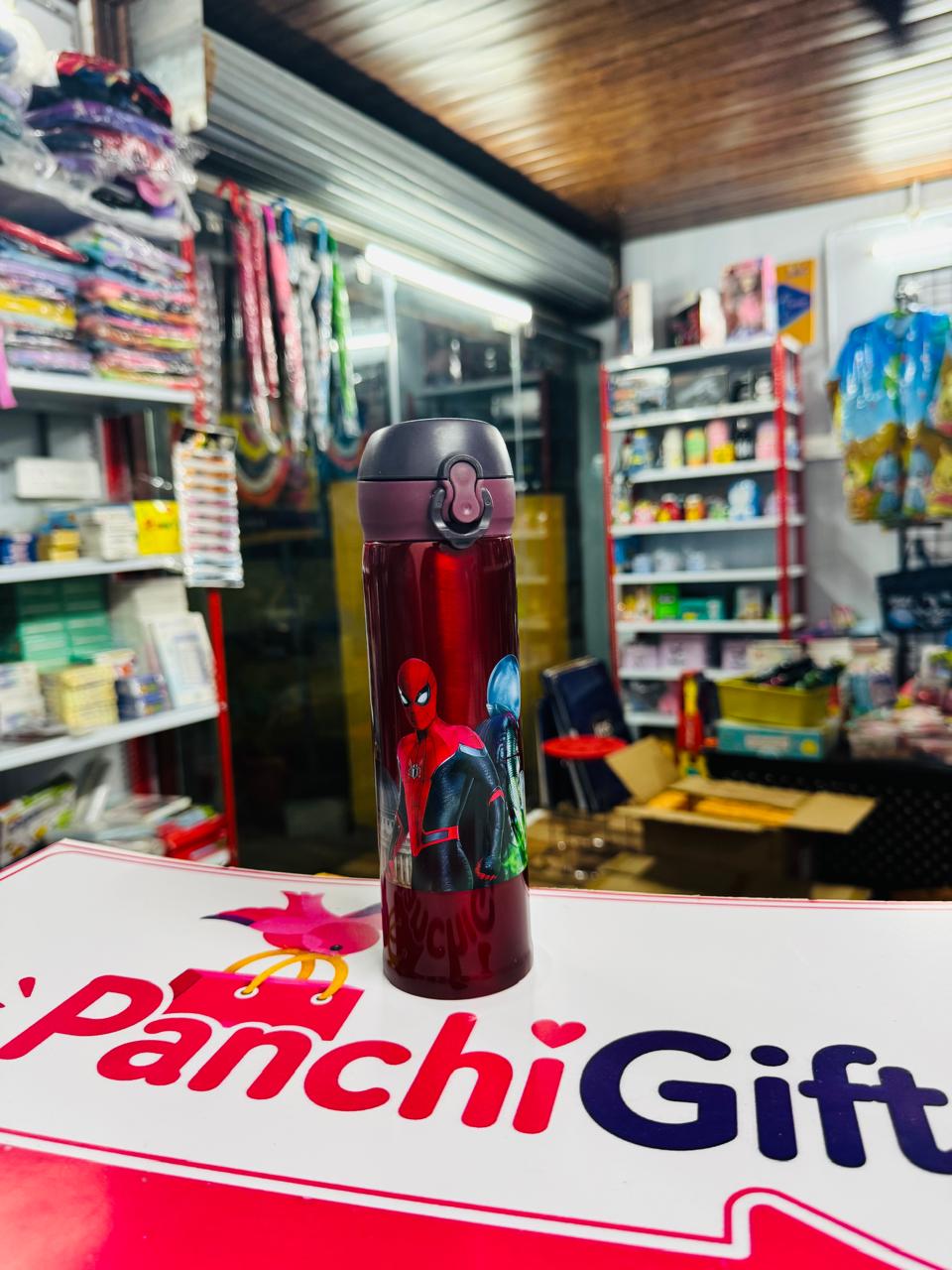 Cartoon Printed Stainless Steel Water Bottle 500ml